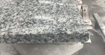 咸宁芝麻白楼梯踏步 芙蓉白