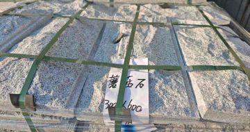 咸宁芝麻白蘑菇石，自然面