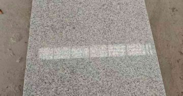 咸宁芝麻白光面毛板