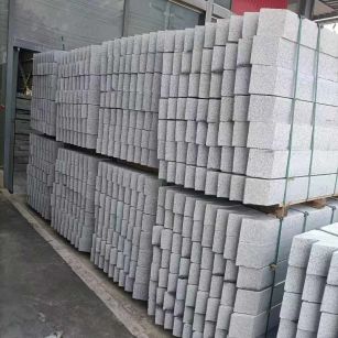 咸宁芝麻白树围石 树池
