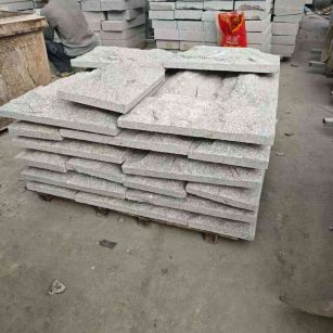 咸宁芝麻白蘑菇石，自然面