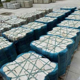 咸宁黄金麻冰裂纹 碎拼