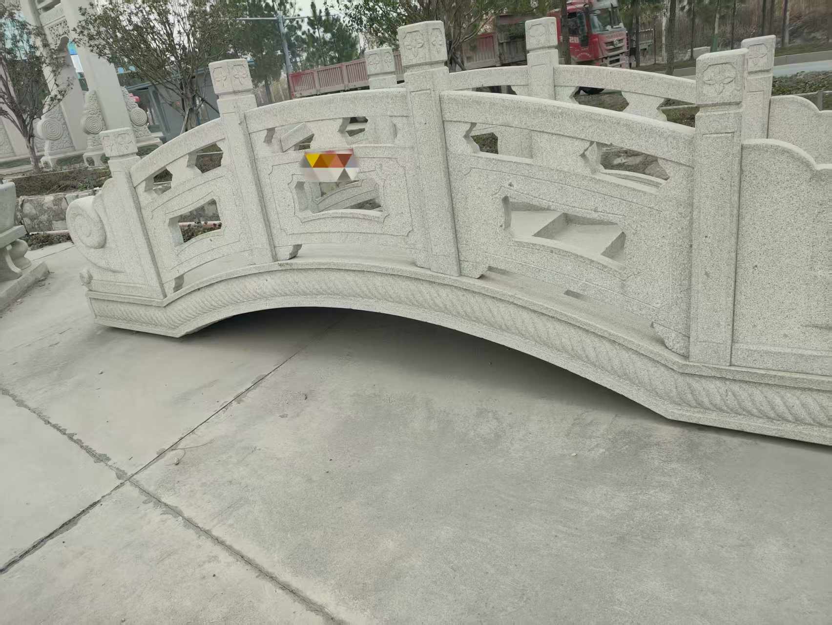 咸宁芝麻白拱桥，石桥
