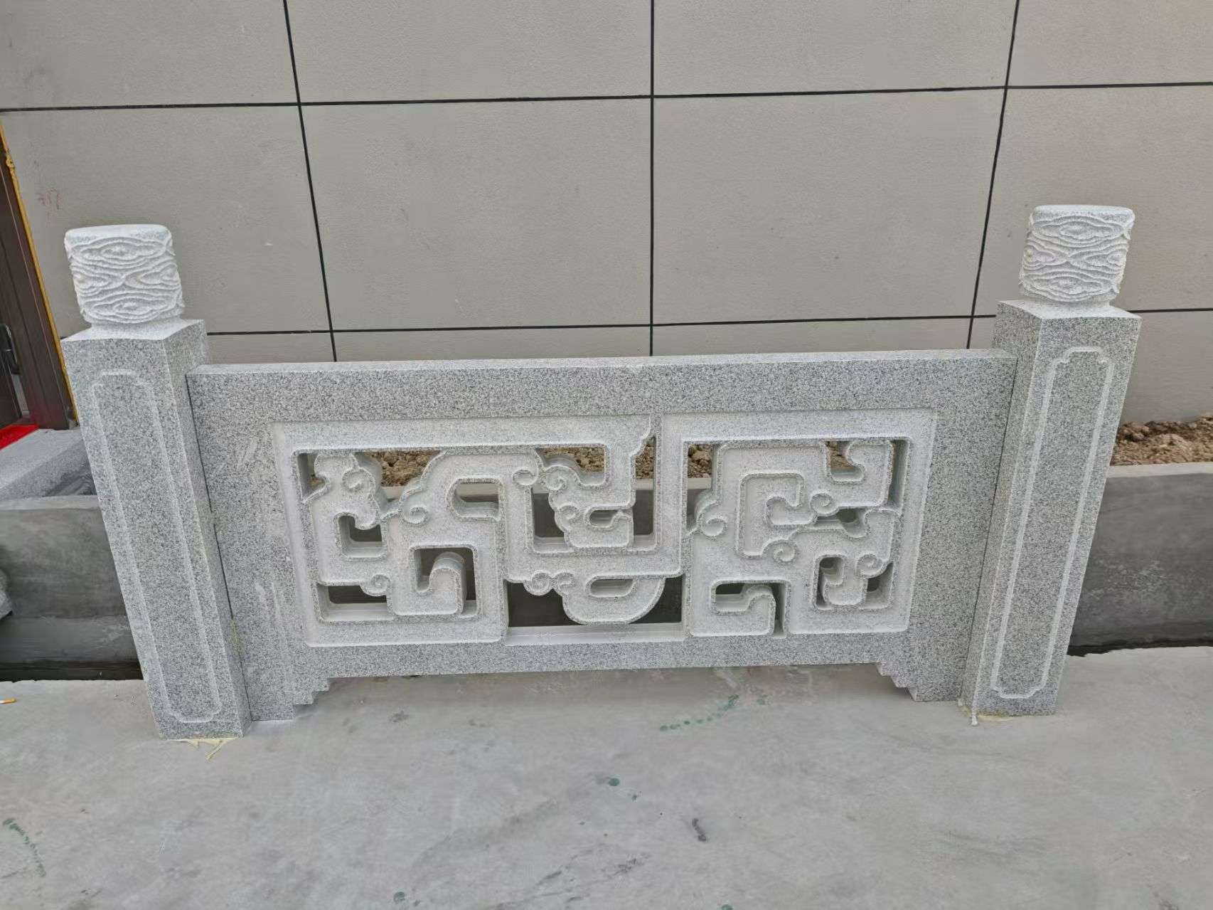 咸宁芝麻白河道栏杆 桥栏杆