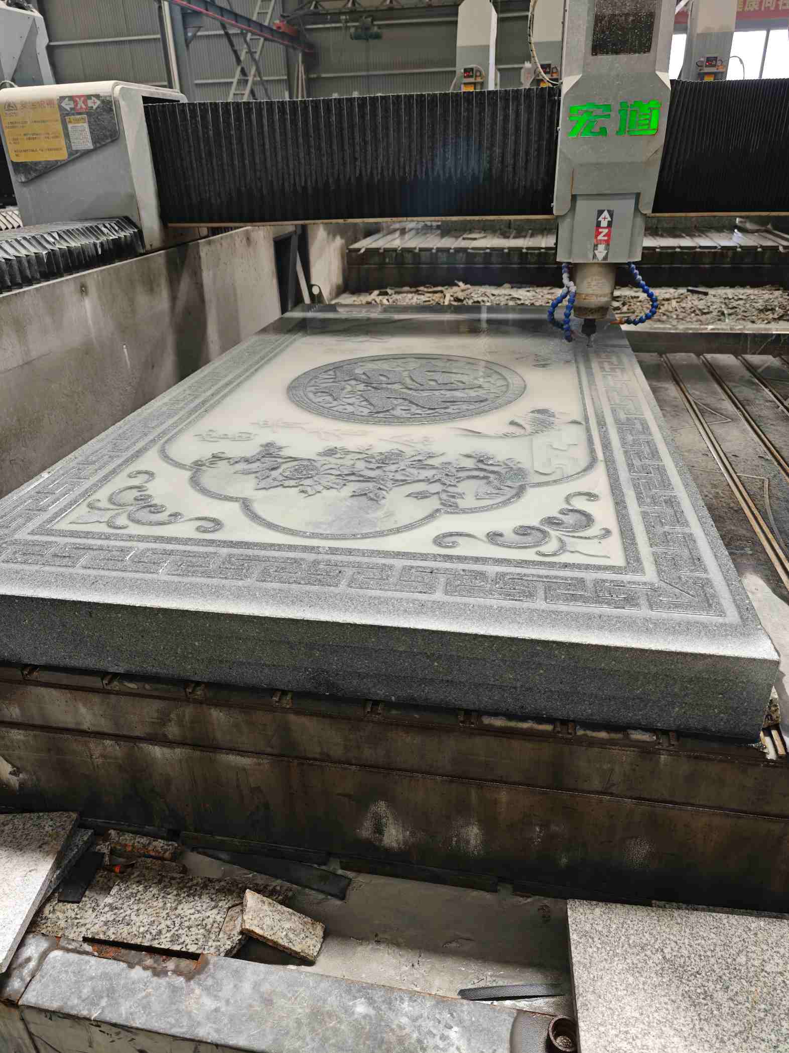 咸宁芝麻灰雕刻版异形雕刻异形定制